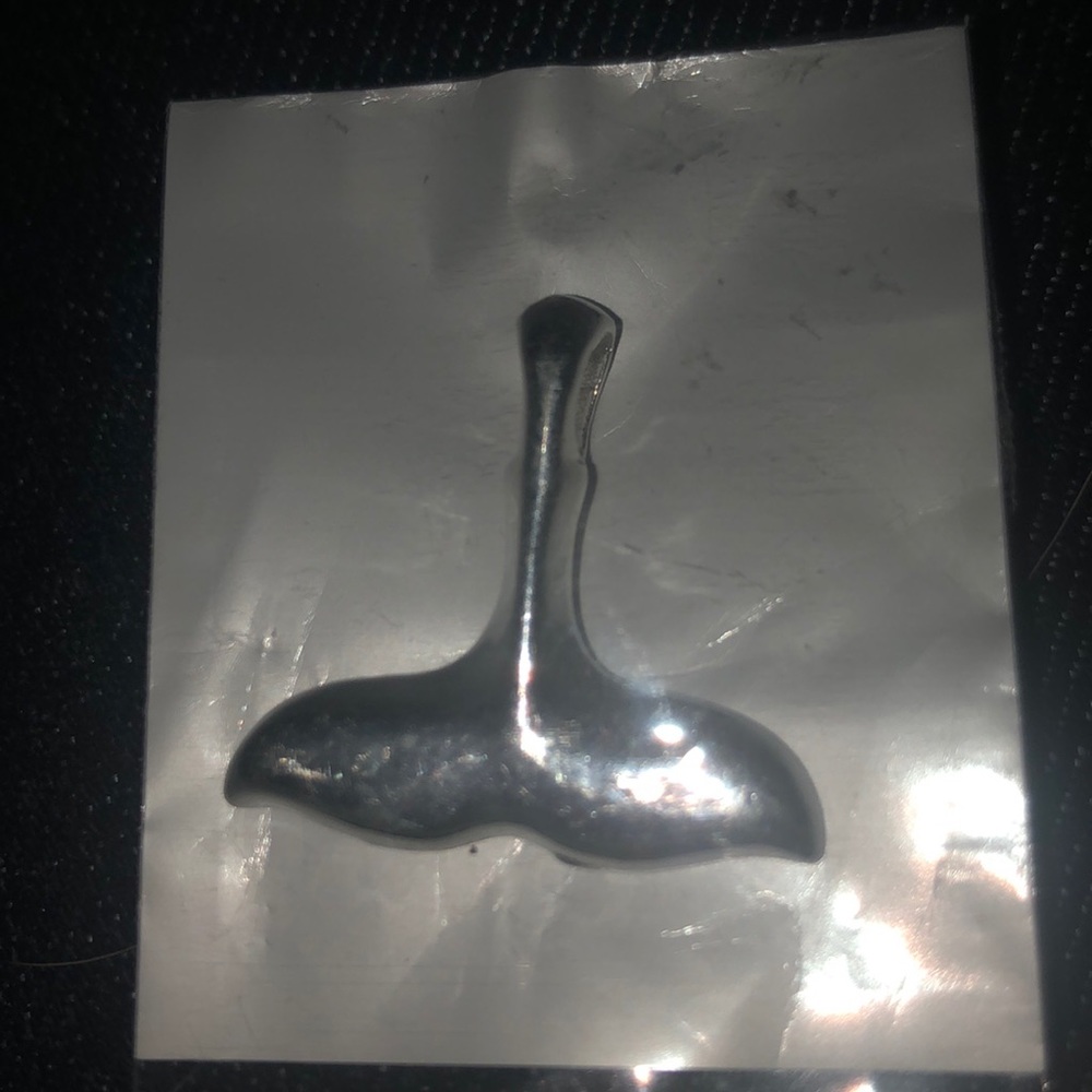 New! Whale tail pendant